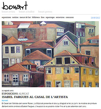 Exposició al Casal de l'Artista d'Alpicat